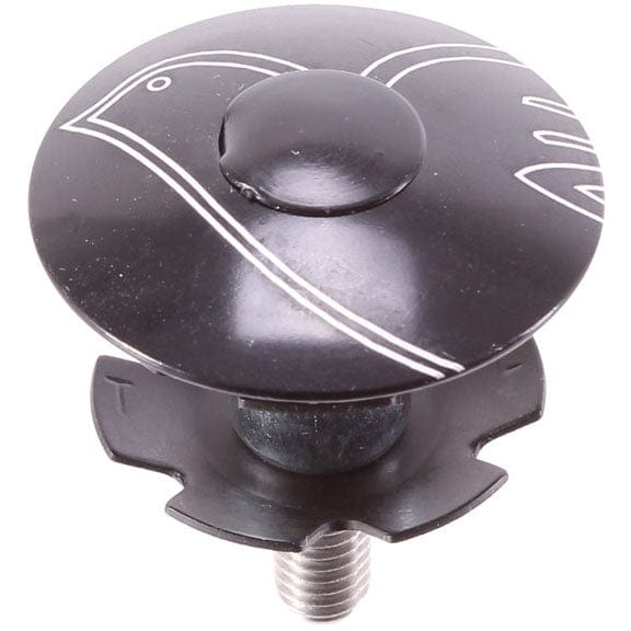 Cinelli Headset Accessories Cinelli Top Cap Kit Columbus 1-1/8" Alloy Steerers Black