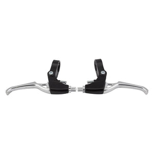 Clarks Brake Levers Clarks 2B V-Brake Levers Black/Silver Pair