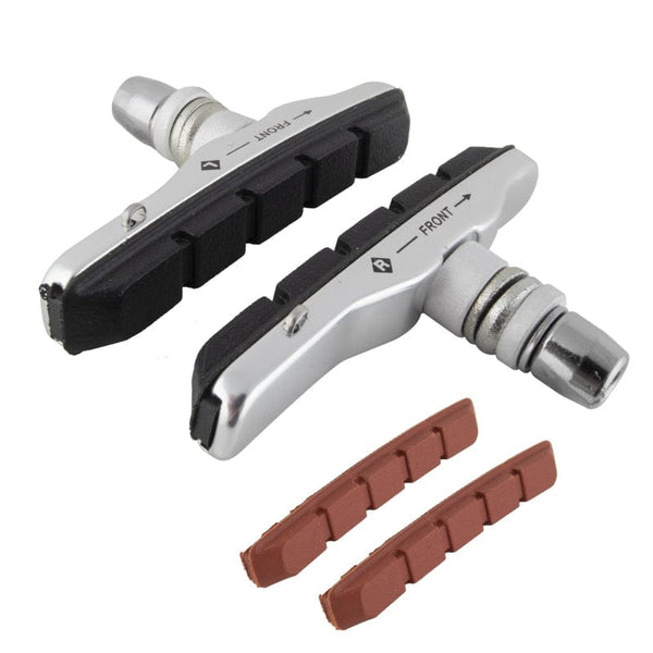 Clarks Brake Pads Clarks CP513 Threaded Post Cartridge Pad 1 Pair 70mm Standard Black/Red Silver Offset
