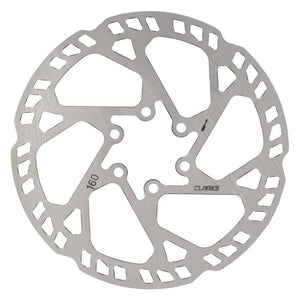 Clarks Brakes Clarks CL-01 Rotor 160mm Silver Rotor