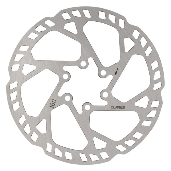 Clarks Brakes Clarks CL-01 Rotor 160mm Silver Rotor