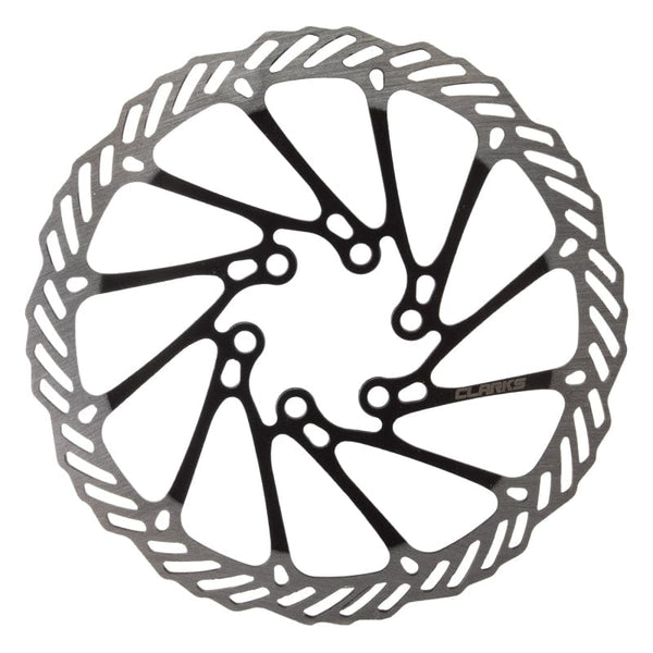 Clarks Brakes Clarks CL Rotor 160mm Silver/Black Rotor