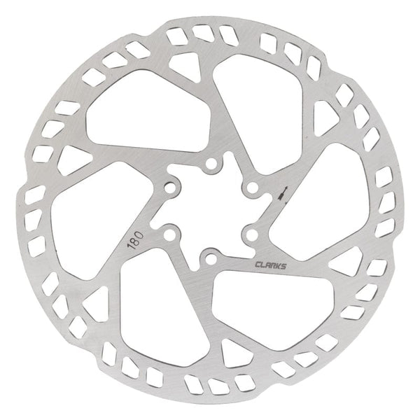 Clarks Brakes Clarks CLE-01 Rotor 180mm Silver Rotor