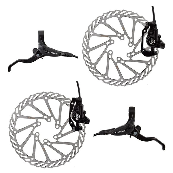Clarks Brakes Clarks Clout-1 Hydraulic Disc Brake Kit Pair disc brake Black