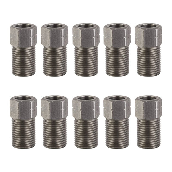 Clarks Brakes Clarks HFK-06 Replacement Hardware HFK-06 Bag of 10 M8x1.07 Shimano Flare Nut