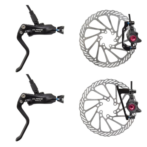 Clarks Brakes Clarks M3 Hydraulic Disc Brake Pair disc brake Black