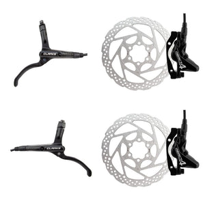 Clarks Brakes Clarks React 4 Hydraulic Disc Brake Kit Pair disc brake Black