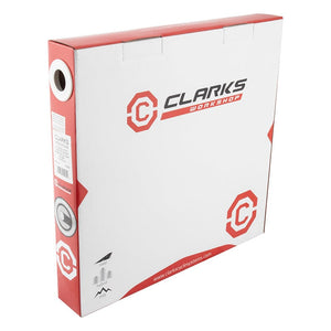 Clarks Cables and Housing Clarks Bulk Stainless Slick Gear Wire Front or rear 2275mm 1.1mm SS Silver 100/bx MTB/Road