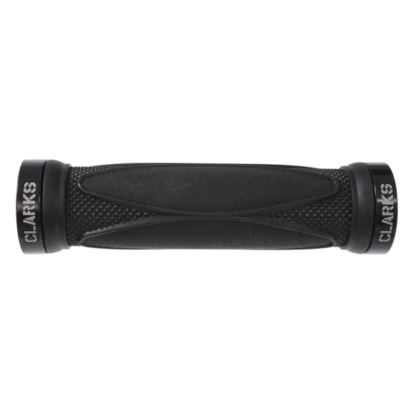Clarks Grips Clarks 202 Lock-On Grips Black/Black 130mm Dual Lock On