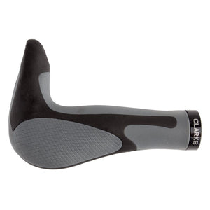 Clarks Grips Clarks 205 Ergonomic w/BarEnds Black/Gray 150mm Single Lock On