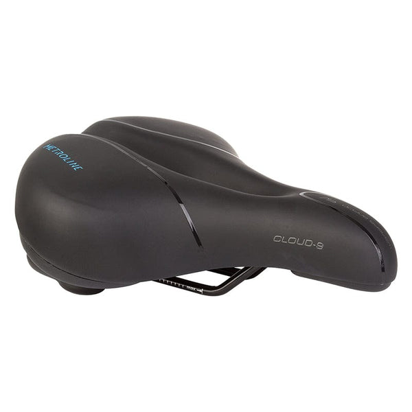 Cloud-9 Saddles Cloud-9 Metroline Airflow  Steel Memory Foam Black 255mmx220mm