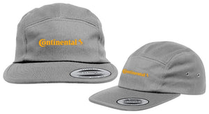 Continental Hats and Caps Continental 5 Panel Hat - Gray