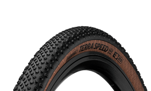 Continental Tires Black/Transparent / 700x45 Continental Terra Speed Tire Black Chili Protection