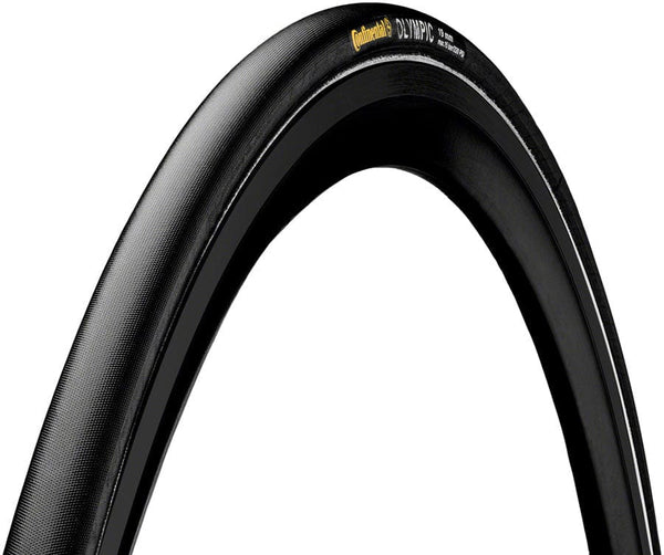 Continental Tires Continental Olympic II Tire - 700 x 19 Tubular Folding Black BlackChili