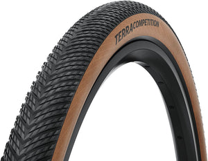 Continental Tires Continental Terra Competition Tire - 700 x 45 Tubeless Folding BLK/Transparent Grip Trail Casing E25
