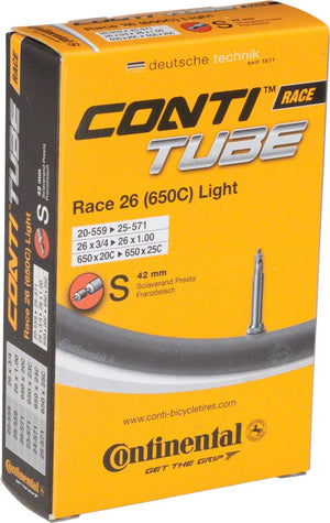 Continental Tube Continental Light Tube - 26 / 650c x 20 - 25mm 42mm Presta Valve