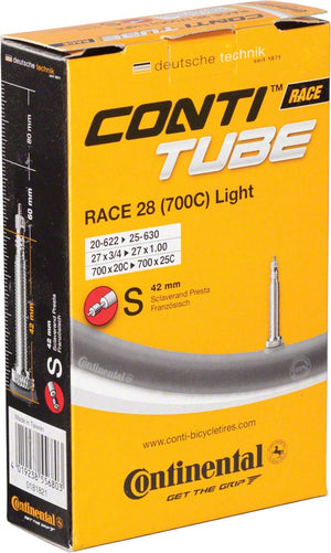 Continental Tube Continental Light Tube - 700 x 20 - 25mm 42mm Presta Valve