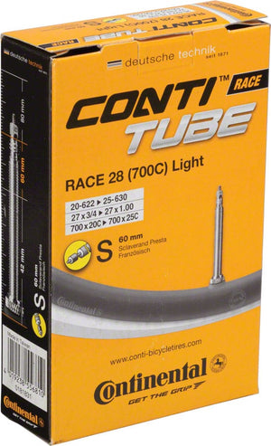 Continental Tube Continental Light Tube - 700 x 20 - 25mm 60mm Presta Valve