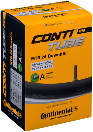 Continental Tube Continental Standard Tube - 26 x 2.5 - 2.7 40mm Schrader Valve