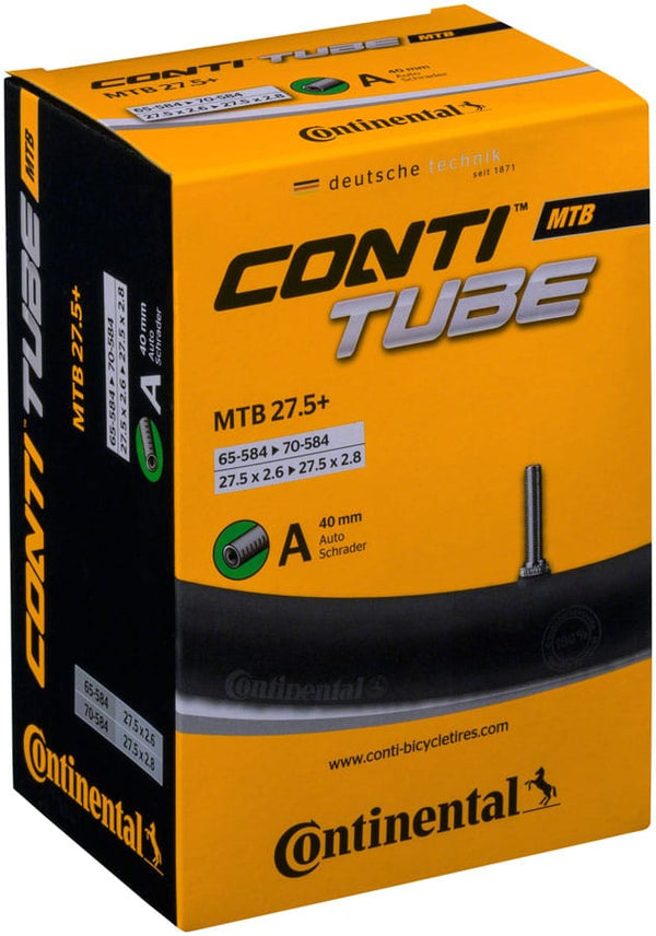 Continental Tube Continental Standard Tube - 27.5 x 2.6 - 2.8 40mm Schrader Valve
