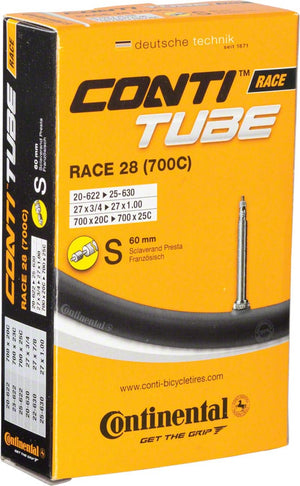 Continental Tube Continental Standard Tube - 700 x 20 - 25mm 60mm Presta Valve