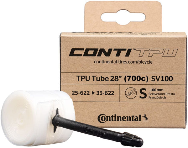 Continental Tube Continental TPU Tube - 700 x 25 - 35 / 29 x 1.0 - 1.4 100mm Presta Valve