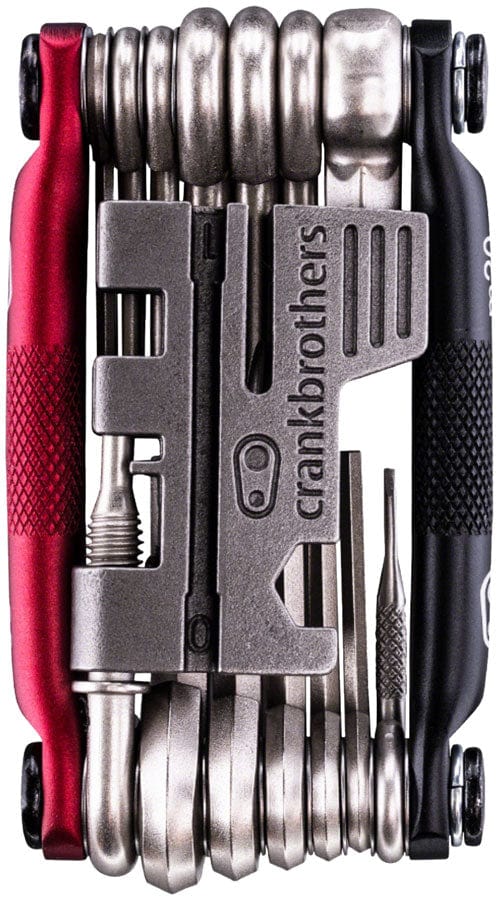 Crank Brothers Multi Tools Crankbrothers Multi 20 Tool - Matte Black/Red