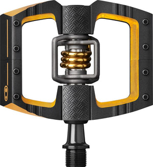 Crank Brothers Pedals Crankbrothers Mallet DH 11 Pedals - Dual Sided Clipless Platform Aluminum 9/16" BLK/Gold