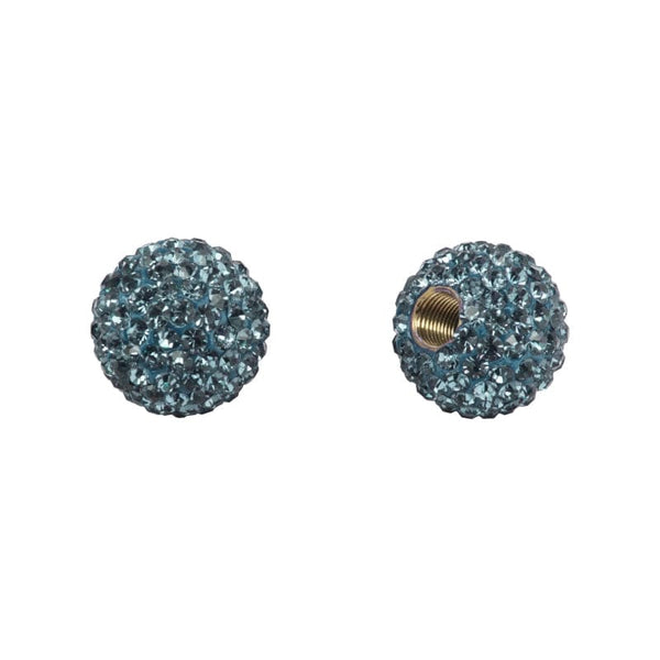 Cruiser candy Valve Caps & Parts Cruiser candy Valve Caps Bling Aquamarine SV