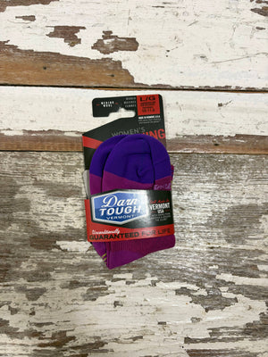 Darn Tough Socks Darn Tough Women's Vertex 1/4 Ultra-Light Running Socks - Clover, Large