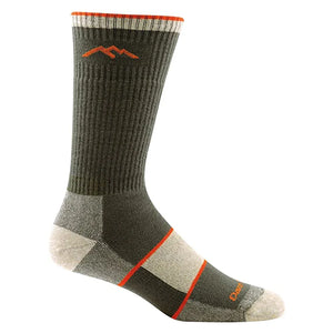 Darn Tough Socks Small Darn Tough Men's Coolmax Hiker Boot Midweight Hiking Sock -Olive