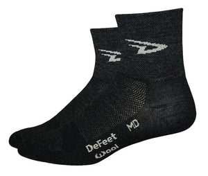 DeFeet Socks 7-9 DeFeet Wooleator 3" D-Logo Socks