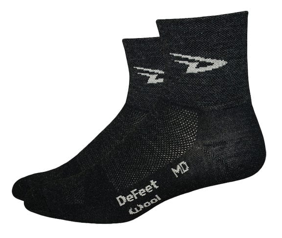 DeFeet Socks 7-9 DeFeet Wooleator 3" D-Logo Socks