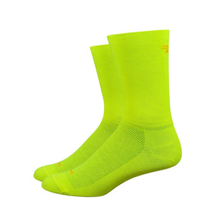 DeFeet Socks 9.5-11.5 / Yellow DeFeet Aireator 6" D-Logo Sock