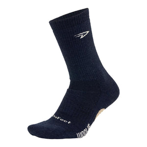 DeFeet Socks DeFeet Woolie Boolie 6'' Socks Logo Navy M Pair