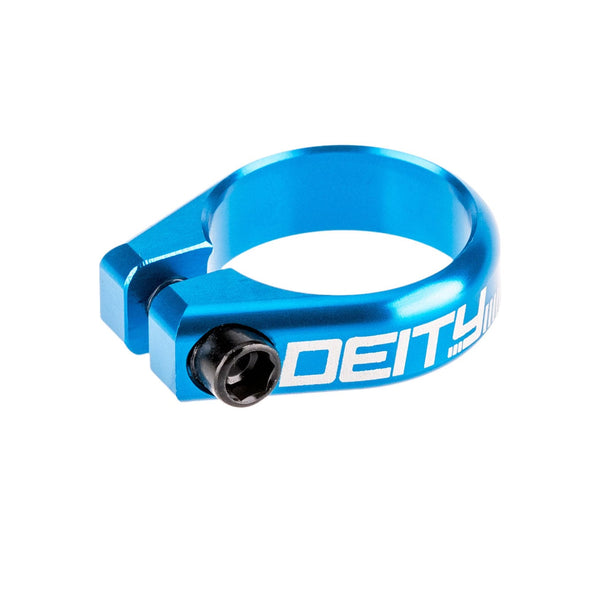 Deity Binders - Bolt-on 36.4Mm / Blue Deity Circuit Seatpost Clamp