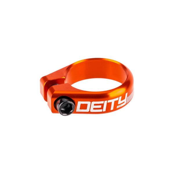 Deity Binders - Bolt-on 36.4Mm / Orange Deity Circuit Seatpost Clamp