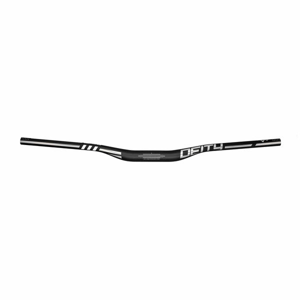 Deity Flat/Riser Handlebar 25Mm / Chrome Deity Skywire 35 Carbon Riser Bar