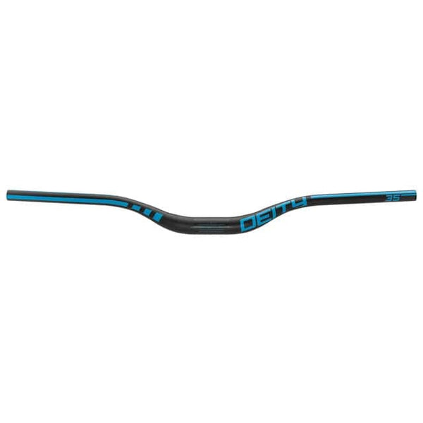 Deity Flat/Riser Handlebar 50Mm / Blue Deity Speedway 35 Carbon Riser Bar (35)
