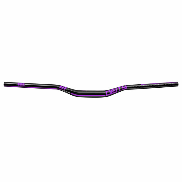 Deity Flat/Riser Handlebar Black/Purple Deity Brendog 800 Riser Bar