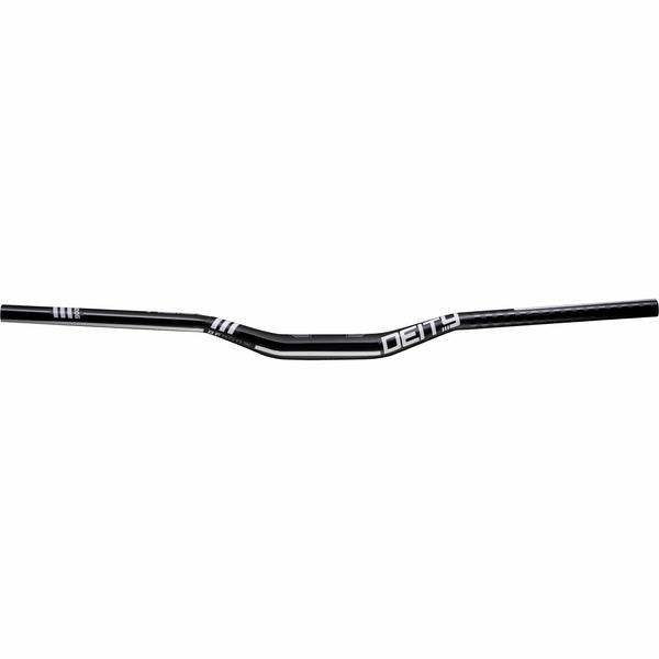 Deity Flat/Riser Handlebar Black/White Deity Brendog 800 Riser Bar