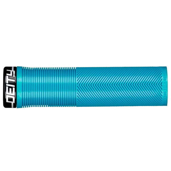 Deity Lock-On Grips Turquoise Deity Knuckleduster Grips