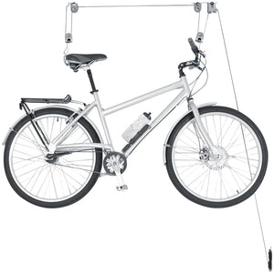 Delta Exclude Delta Deluxe Ceiling Hoist Bike Storage Rack  -  1-Bike Utility Straps Included