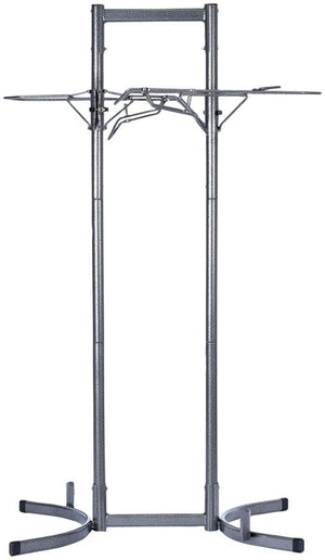 Delta Exclude Delta Heavy Duty 2 Bike Upright Stand - Gray
