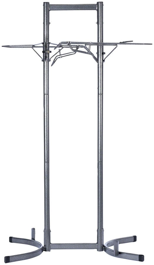 Delta Exclude Delta Heavy Duty 2 Bike Upright Stand - Gray