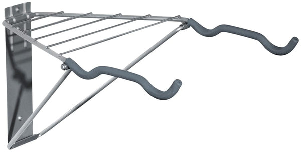 Delta Exclude Delta Two Bike Wall Mount Rack with Shelf: Holds Two Bikes