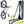 Delta Exclude Matte Black Delta Pivot Wall Mounted Bike Storage Rack - 1-Bike