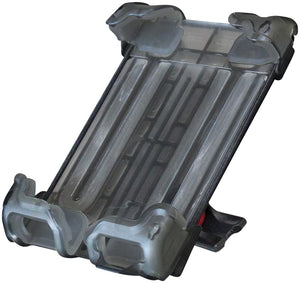 Delta Phone Bag and Holder Delta Hefty Holder Plus Smartphone Bike Mount - Clear Gray