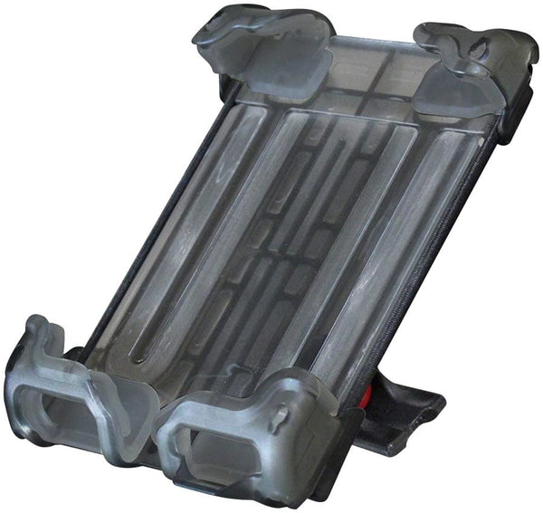 Delta Phone Bag and Holder Delta Hefty Holder Plus Smartphone Bike Mount - Clear Gray
