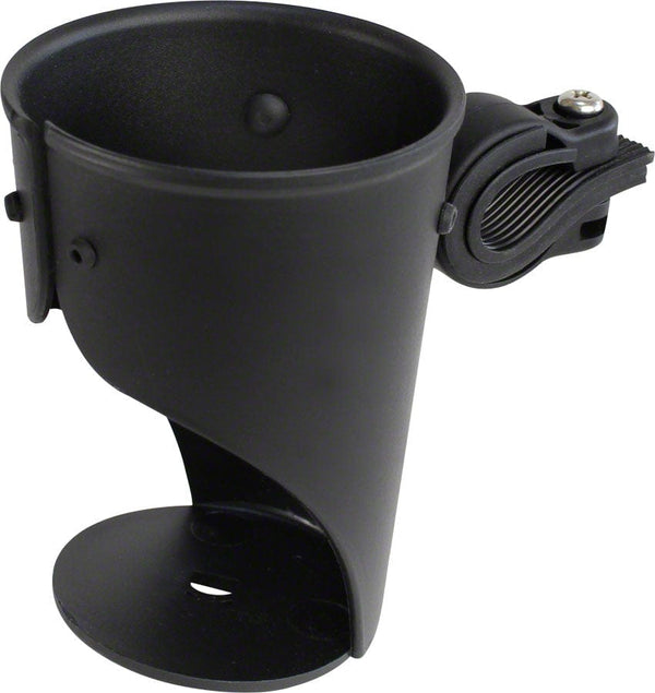 Delta Water Bottle Cages Delta Grande Beverage Holder/ Water Bottle Cage: Handlebar Mounted Black